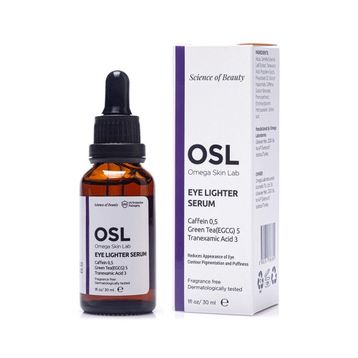 Omega Skin Lab Eye Lighter Göz Çevresi Koyu Halka Karşıtı 30 ml Serum