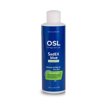 Omega Skin Lab Sedex Blue Kepeğe Karşı Etkili 200 ml Bakım Şampuanı
