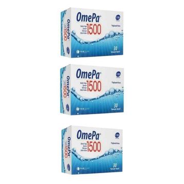 OmePa 1500 mg Balık Yağı 3x30 Kapsül