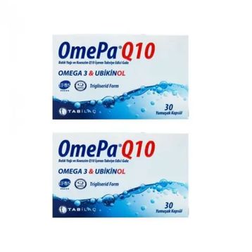 Omepa Q10 Omega 3 Ubiquinol 2x30 Kapsül