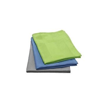 Omniclean 3'lü 40x70 cm Paket Sihirli Mikrofiber Cam ve Genel Temizlik Bezi