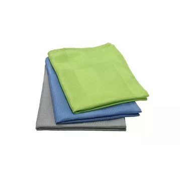 Omniclean 3'lü 40x70 cm Paket Sihirli Mikrofiber Cam ve Genel Temizlik Bezi