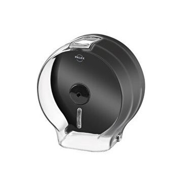 Omnipazar PLX-3444-2 Füme - Siyah Jumbo Tuvalet Kağıdı Dispenseri
