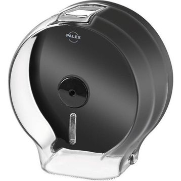 Omnipazar PLX-3444-2 Füme - Siyah Jumbo Tuvalet Kağıdı Dispenseri