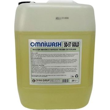 Omniwash Sd-57 20 lt Gold Endüstriyel Sıvı Bulaşık Makine Yıkama Deterjanı