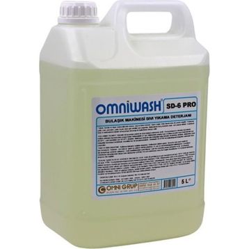Omniwash SD-6 Pro 5000 ml Endüstriyel Sıvı Bulaşık Makinesi Deterjanı