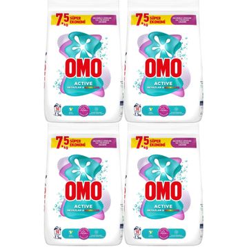 Omo 30 kg Active Beyazlar ve Renkliler Toz Deterjanı
