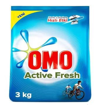 OMO Actıve Fresh 3 kg Toz Çamaşır Deterjanı