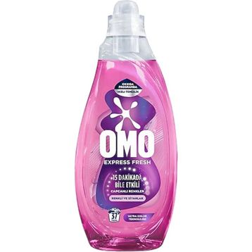 Omo Express Fresh Capcanlı Renkler Renkli ve Siyahlar 1480 ml Çamaşır Deterjanı