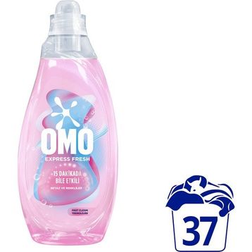 Omo Express Fresh Sensitive 37 Yıkama 1480 ml Beyaz ve Renkliler İçin Sıvı Çamaşır Deterjanı