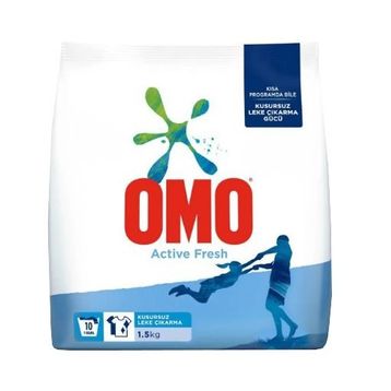 Omo Matik Active Fresh 1.5 kg Toz Deterjan