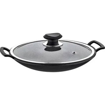 Oms 30 cm Granit Saç Kavurma Tava