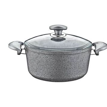 Oms 3110 Collection 22x11.5 cm Granit Gri Derin Tencere