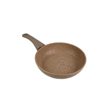 Oms 3210.00.07 Kahverengi 24*5,5 cm Granit Kızartma Tava