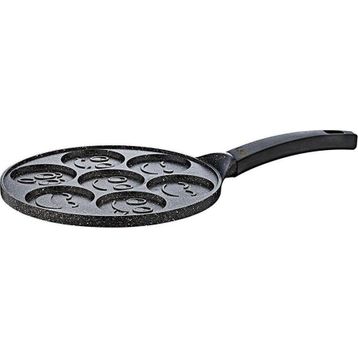 Oms 3256 26 cm Döküm Granit Baby Krep Tava