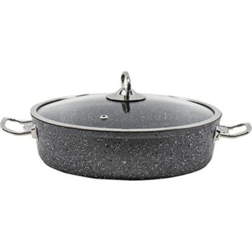 OMS 3257 3 Parça Granit Tencere Tava Seti