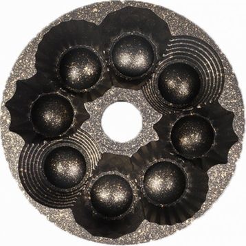 Oms 3280 Gold Siyah Muffin Kek Kalıbı