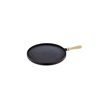 Oms 3285 Siyah 34 cm Çift Taraflı Döküm Tava