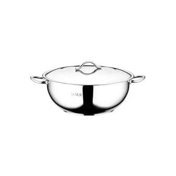 Oms 34x12 cm Inox Basık Tencere
