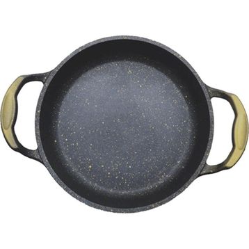 Oms Granit 18 cm Döküm Tava bakır