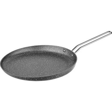 Oms Granit Gri 26 cm Krep Tavası