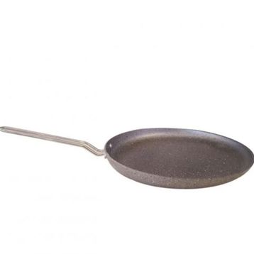 Oms Gri 30 cm Granit Krep Tava