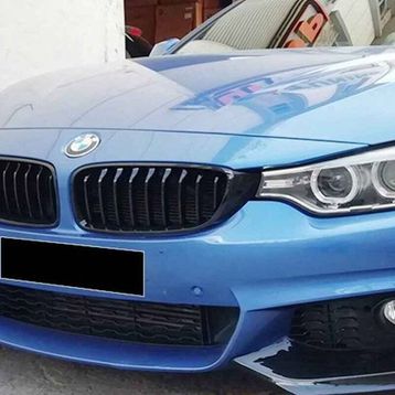 Omsa BMW F32 4 Serisi 2013 ve Sonrası Ön Flap Piano Black