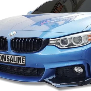 Omsa BMW F32 4 Serisi 2013 ve Sonrası Ön Flap Piano Black