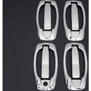 Omsa Citroen Nemo 2007-2016 Arası 8 Parça 4 Kapı Krom Kapı Kolu Set