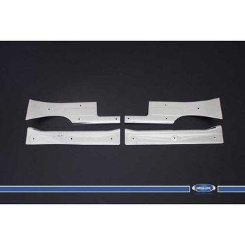 Omsa Citroen Nemo 4 Parça 2007 ve Sonrası Krom İç Kapı Eşiği