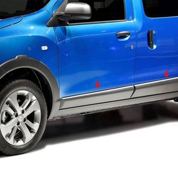Omsa Dacia Dokker 4 Parça 2012 ve Sonrası Krom Yan Kapı Çıtası