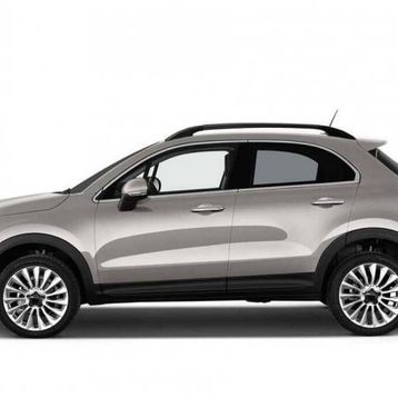 Omsa Fiat 500x Solid Siyah Yapıştırma 2015 ve Sonrası Tavan Çıtası