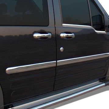 Omsa Ford Connect 2002-2009 Arası Krom 4 Parça Yan Kapı Çıtası