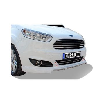 Omsa Ford Courier 2014-2017 2 Parça Krom Ön Tampon Çıtası