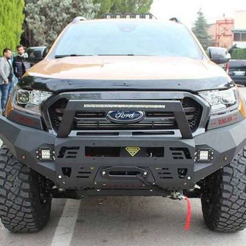 Omsa Ford Ranger Dakar 2015 ve Sonrası Sensörlü Çelik Ön Tampon