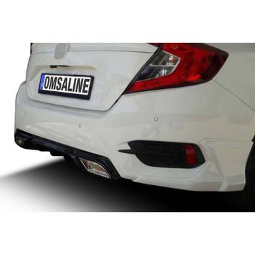 Omsa Honda Civic FC5 2016-2021 Arası Arka Difüzör