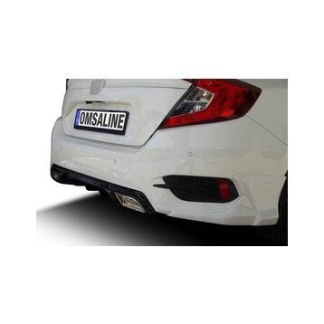 Omsa Honda Civic FC5 2016-2021 Arası Arka Difüzör