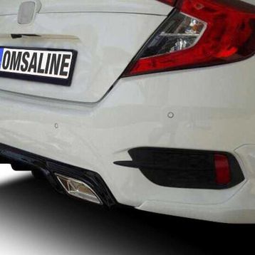 Omsa Honda Civic FC5 2016-2021 Arası Arka Difüzör