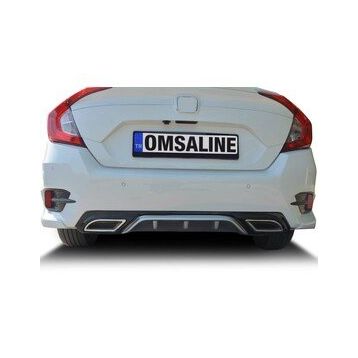Omsa Honda Civic FC5 Arka Çift Renk 2016-2021 Arası Difüzör
