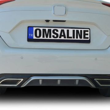 Omsa Honda Civic FC5 Arka Çift Renk 2016-2021 Arası Difüzör