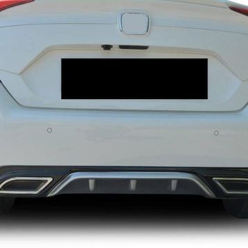 Omsa Honda Civic FC5 Arka Çift Renk 2016-2021 Arası Difüzör