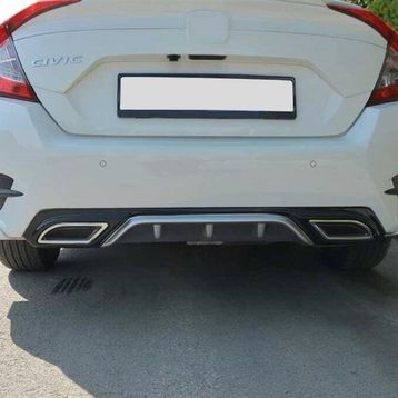 Omsa Honda Civic FC5 Arka Çift Renk 2016-2021 Arası Difüzör