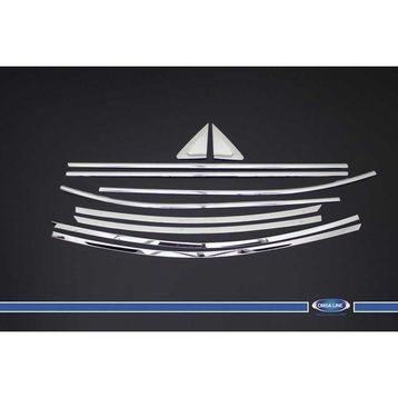 Omsa Hyundai Elantra 10 Parça 2011-2016 Arası Krom Cam Çerçevesi
