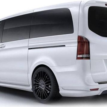 Omsa Mercedes Vito W447 2014 ve Sonrası Karbon Arka Tampon Eşiği