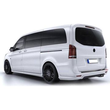 Omsa Mercedes Vito W447 2014 ve Sonrası Karbon Arka Tampon Eşiği