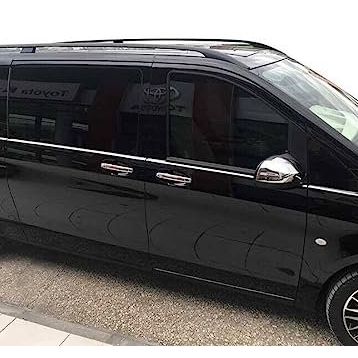 Omsa Mercedes Vito W447 3 Kapı Sensörlü 2014 ve Sonrası Krom Kapı Kolu