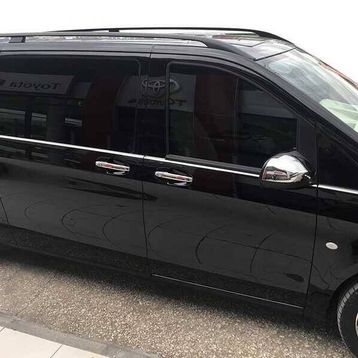Omsa Mercedes Vito W447 3 Kapı Sensörlü 2014 ve Sonrası Krom Kapı Kolu