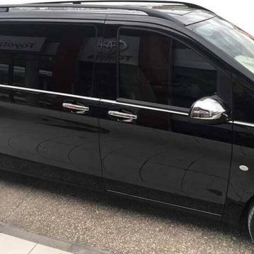 Omsa Mercedes Vito W447 3 Kapı Sensörlü 2014 ve Sonrası Krom Kapı Kolu