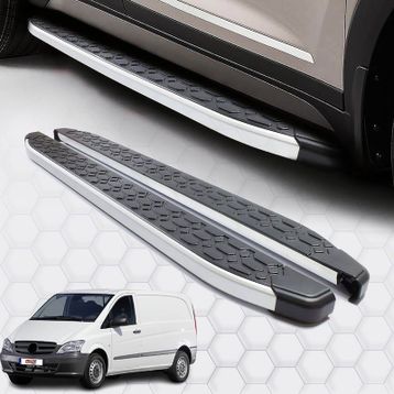Omsa Mercedes Vito W447 Blackline Uzun Şase 2014 ve Sonrası Yan Basamak