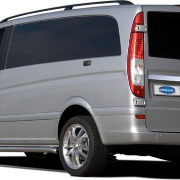 Omsa Mercedes Vito W639 Çift Kapılı Krom 2003-2014 Arası Bagaj Çıtası